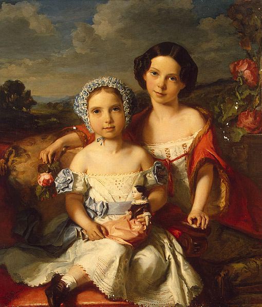 Portrait of Two Children